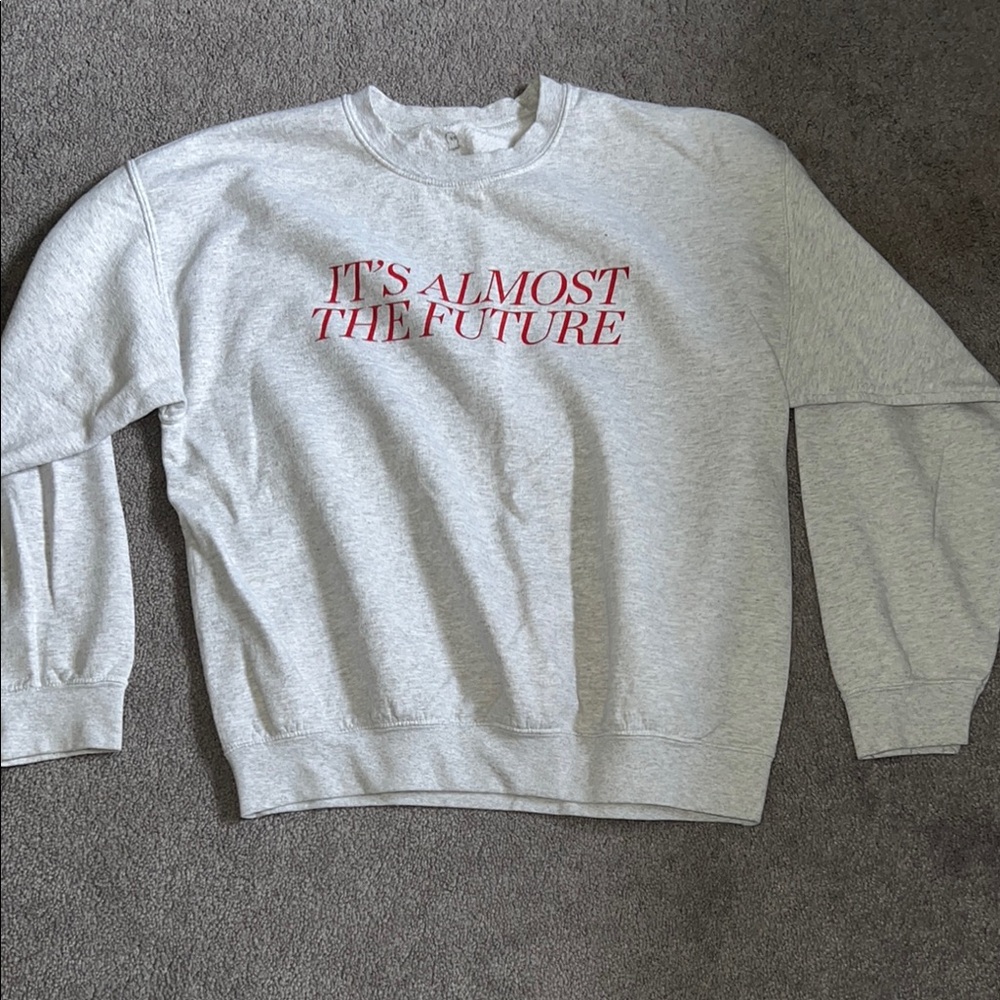 Lonely Ghost “its almost the future” crewneck